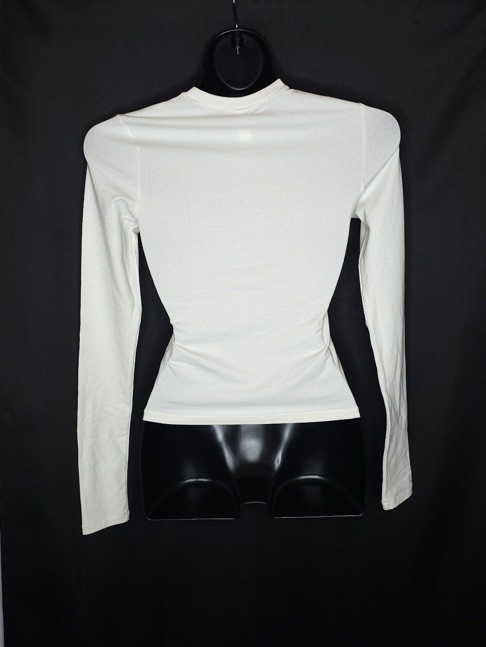 Skims Cotton Jersey Long Sleeve T-Shirt AP-TSH-0647 Marble Size Extra Small (XS) - Picture 3 of 4